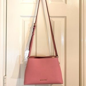 Michael Kors Cynthia Saffiano Leather Satchel